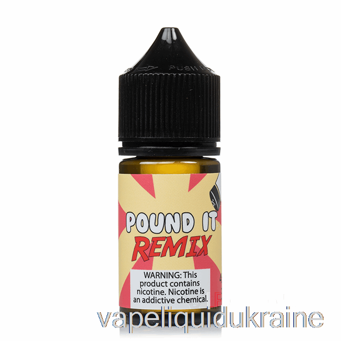 Vape Liquid Ukraine Pound It Remix - Food Fighter Salts - 30mL 25mg